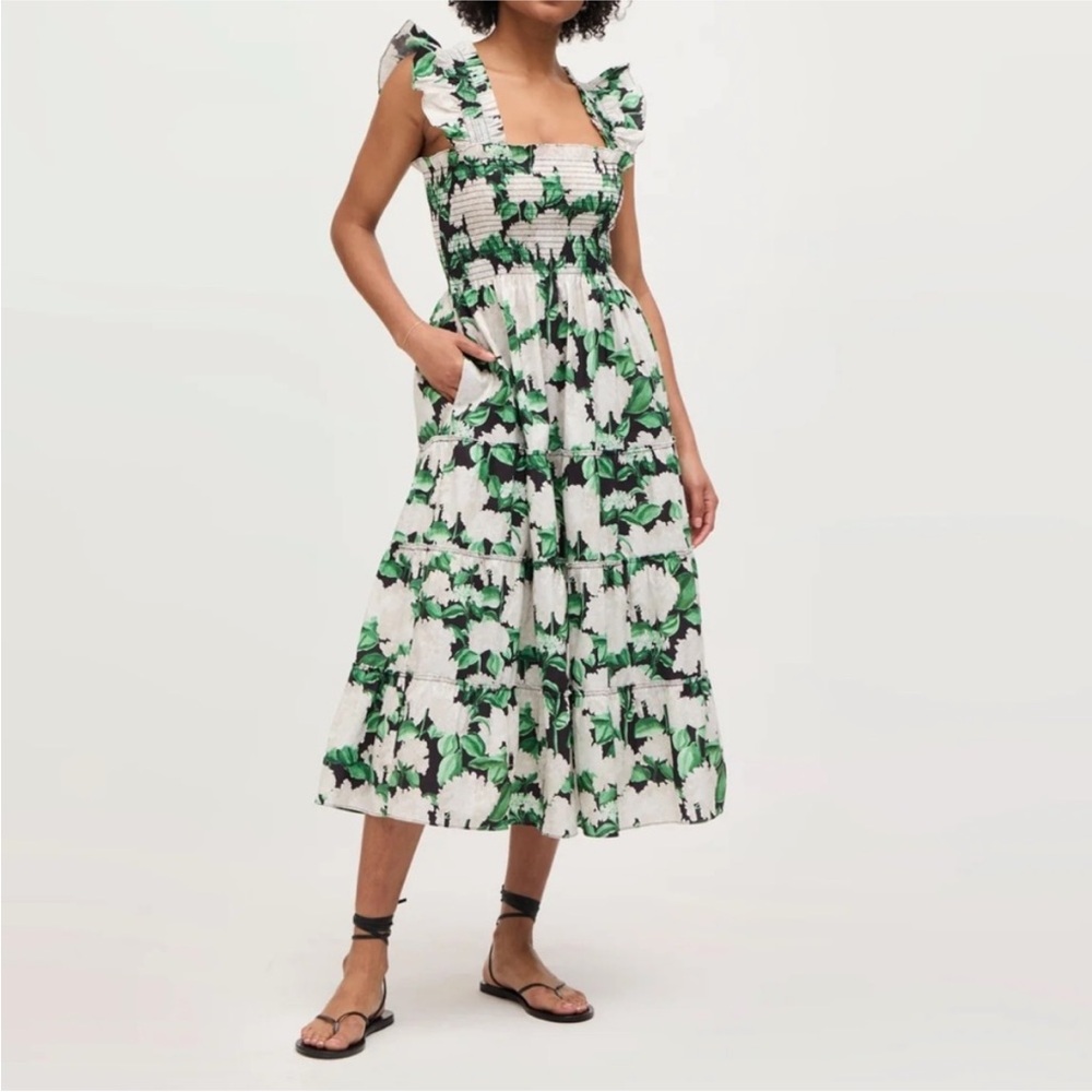 Hill House Night Bloom Ellie nap dress NWT